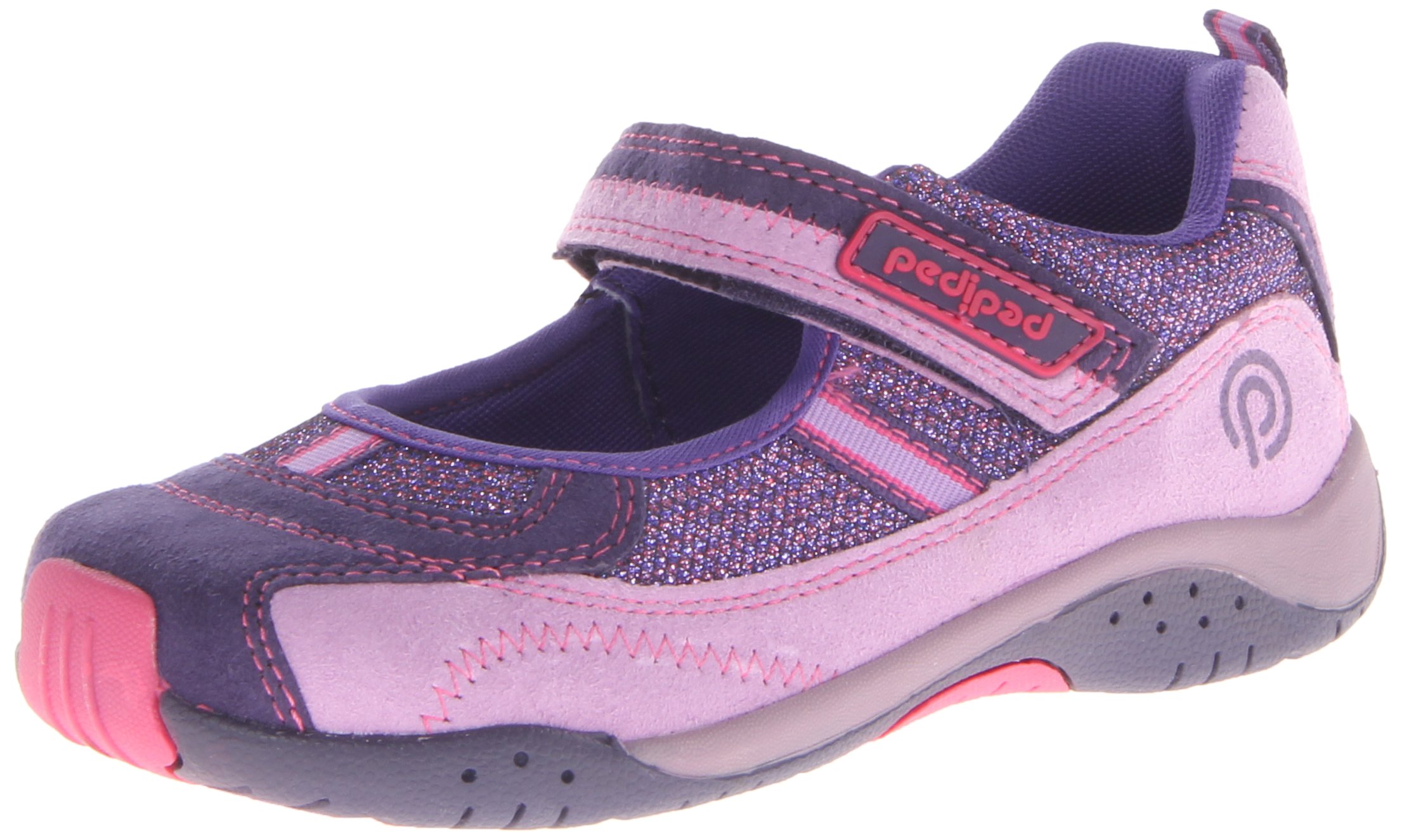 pediped Flex Dakota Mary Jane Shoes for Toddler & Little Kid - Comfortable & Stylish Girls' First Walking Shoes for School, Play & Special Occasions