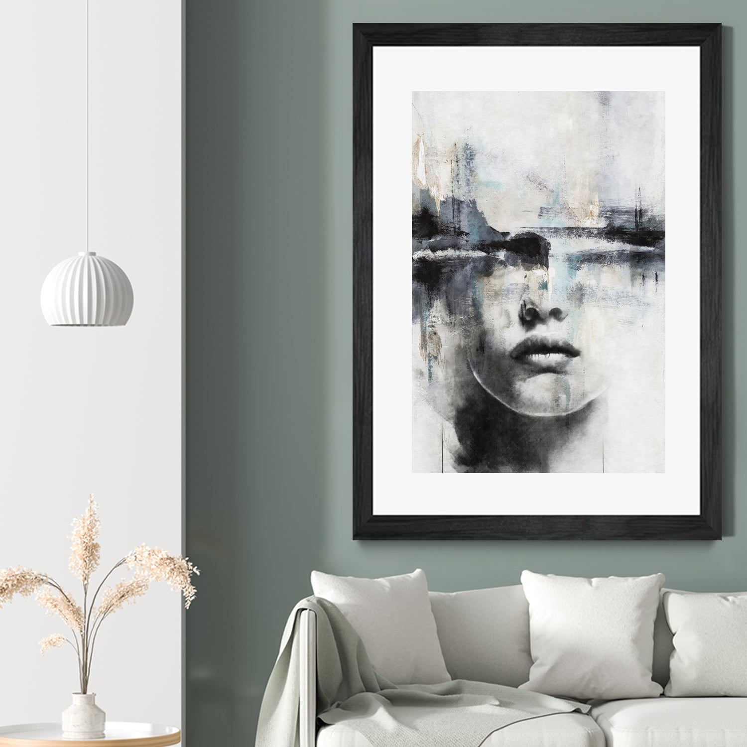 Abstract Harmony Wall Art - Modern Canvas Painting for Home & Office Decor | Perfect for Living Room, Bedroom & Workspace