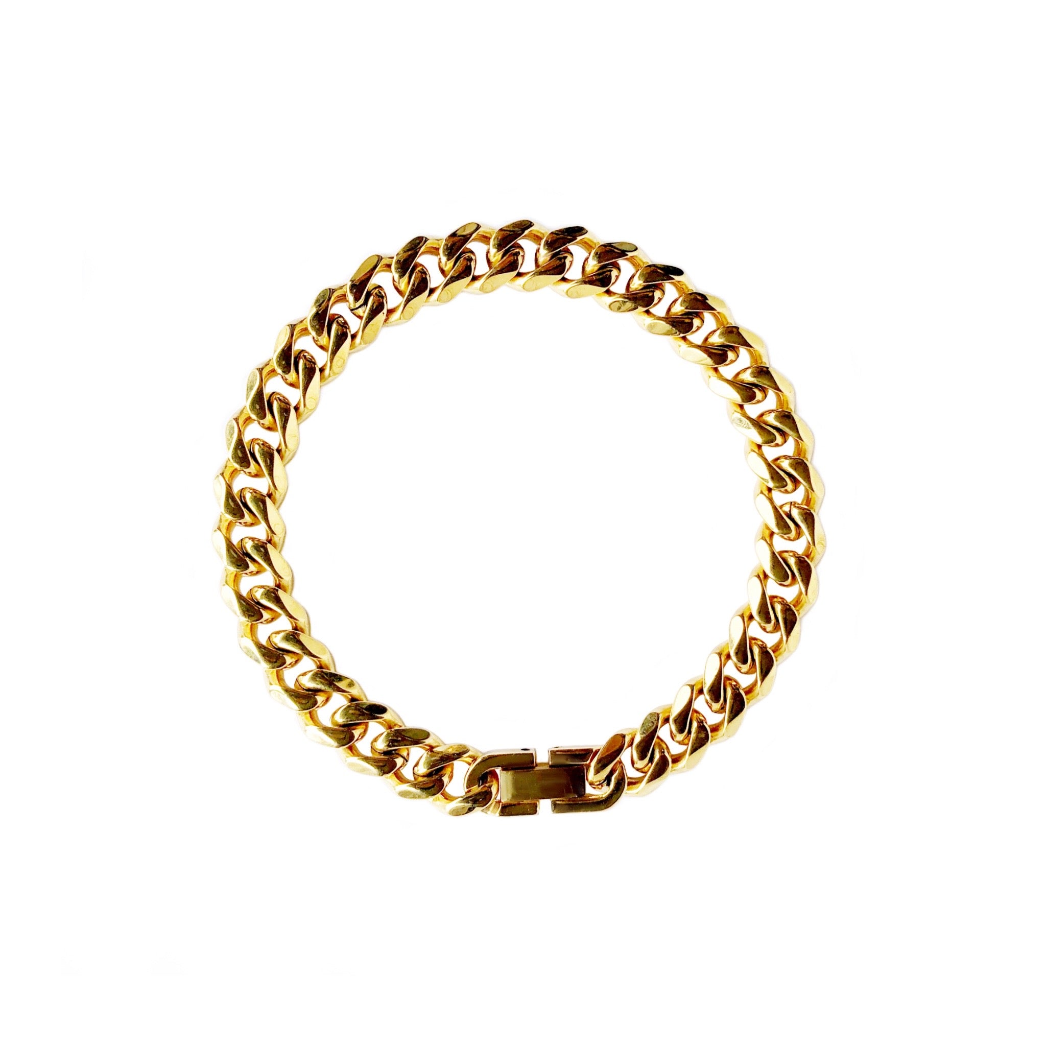 Stylish Curb Chain Bracelet for Women & Men - 14K Gold Plated & Sterling Silver Options - Perfect for Everyday Wear, Gifts & Special Occasions