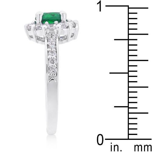 Bella Green Birthstone Engagement Ring - Elegant & Timeless Jewelry for Proposals, Anniversaries & Special Occasions