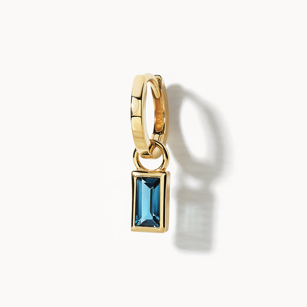 10k Gold Mini Charm Huggie Earrings - Dainty & Elegant Hoop Earrings for Women, Perfect for Everyday Wear, Gifts & Special Occasions