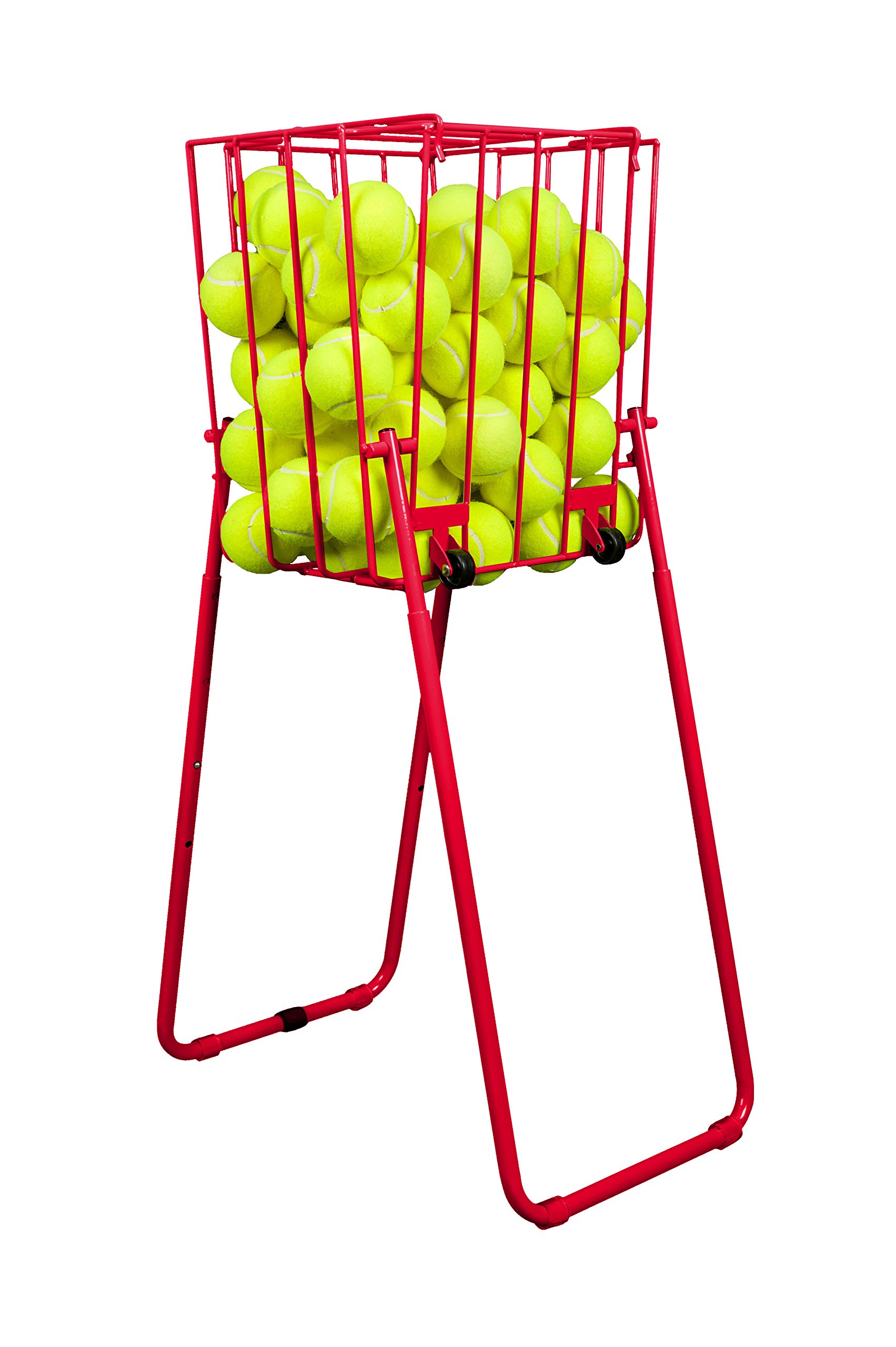 HOPARAZZI Elite 65 Tennis Ball Basket - Premium Tennis Ball Holder for Practice & Training - Perfect for Coaches, Players & Tennis Enthusiasts - Great for Court, Club & Backyard Use