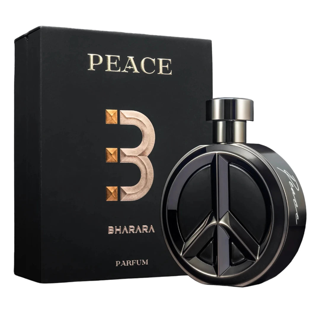 Bharara Peace 3.4 oz Eau de Parfum for Men - Fresh & Woody Fragrance for Daily Wear, Date Night & Special Occasions