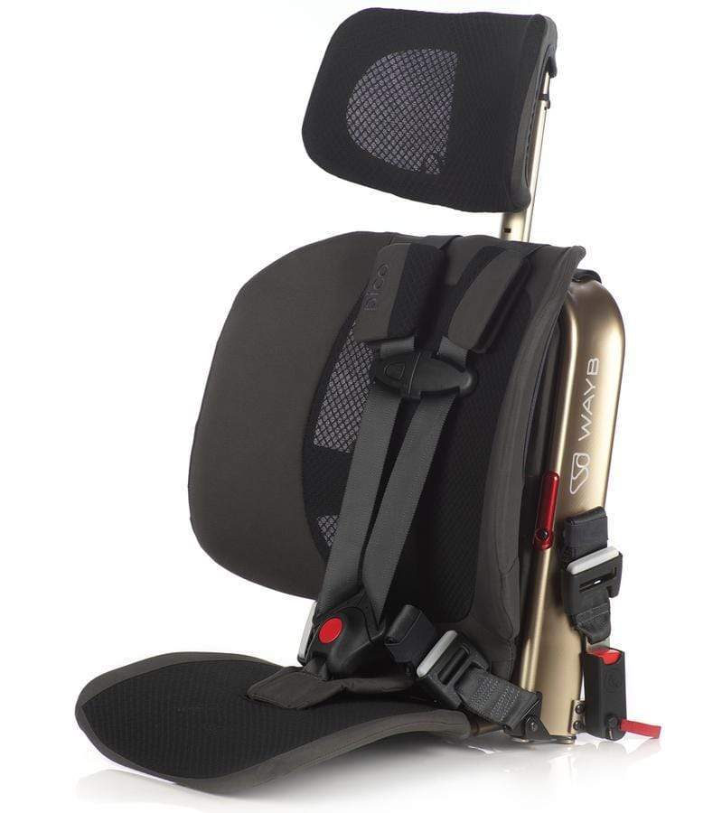 WAYB Pico Lightweight Travel Car Seat for Toddlers - FAA Approved Compact & Portable Booster - Perfect for Airplanes, Road Trips & Everyday Use