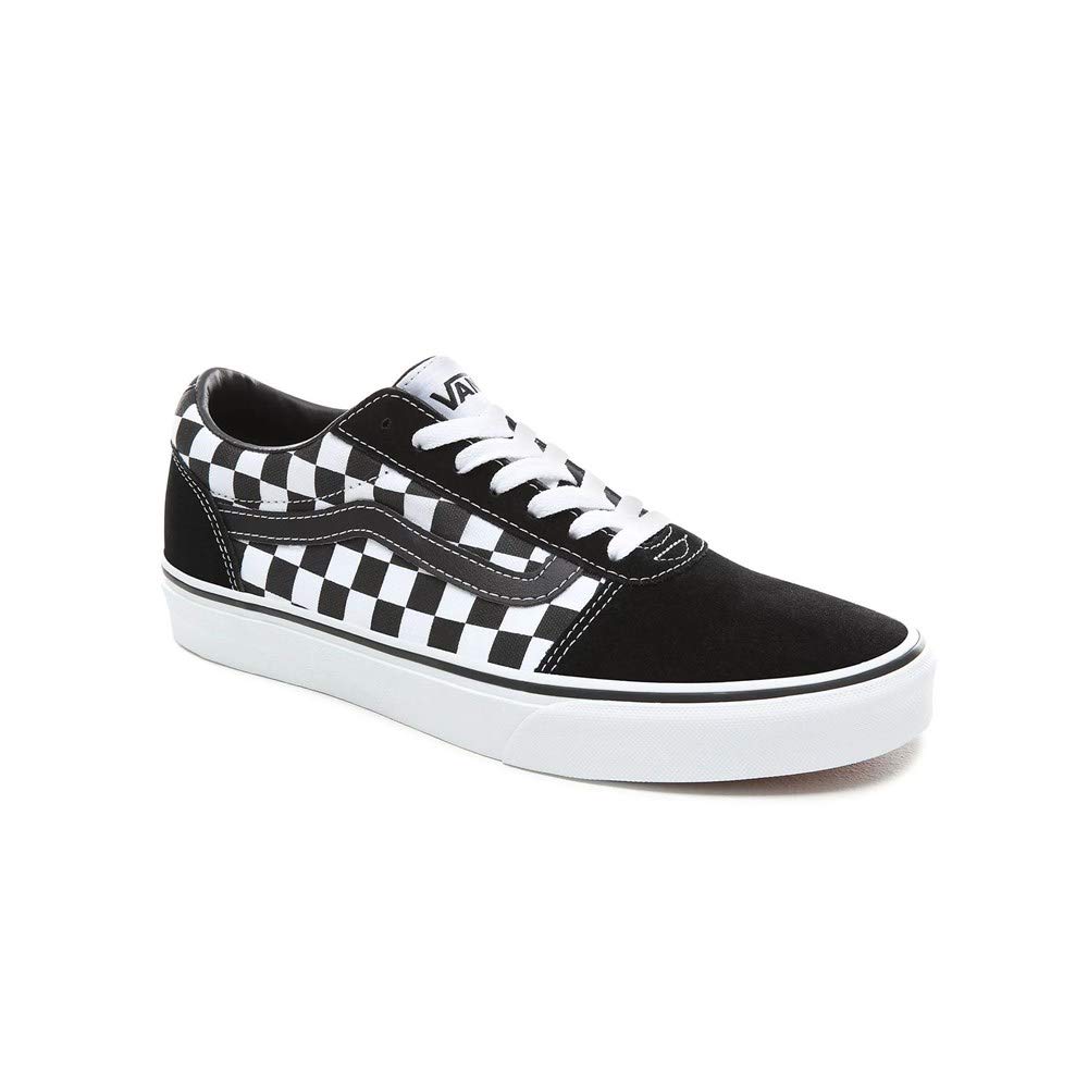 Vans Men's Ward Sneaker - Classic Canvas Low Top Casual Shoes for Walking, Skateboarding & Streetwear Fashion