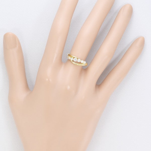 18K Yellow Gold Diamond Ring for Women - Elegant Wedding, Engagement & Anniversary Jewelry Gift - Perfect for Special Occasions