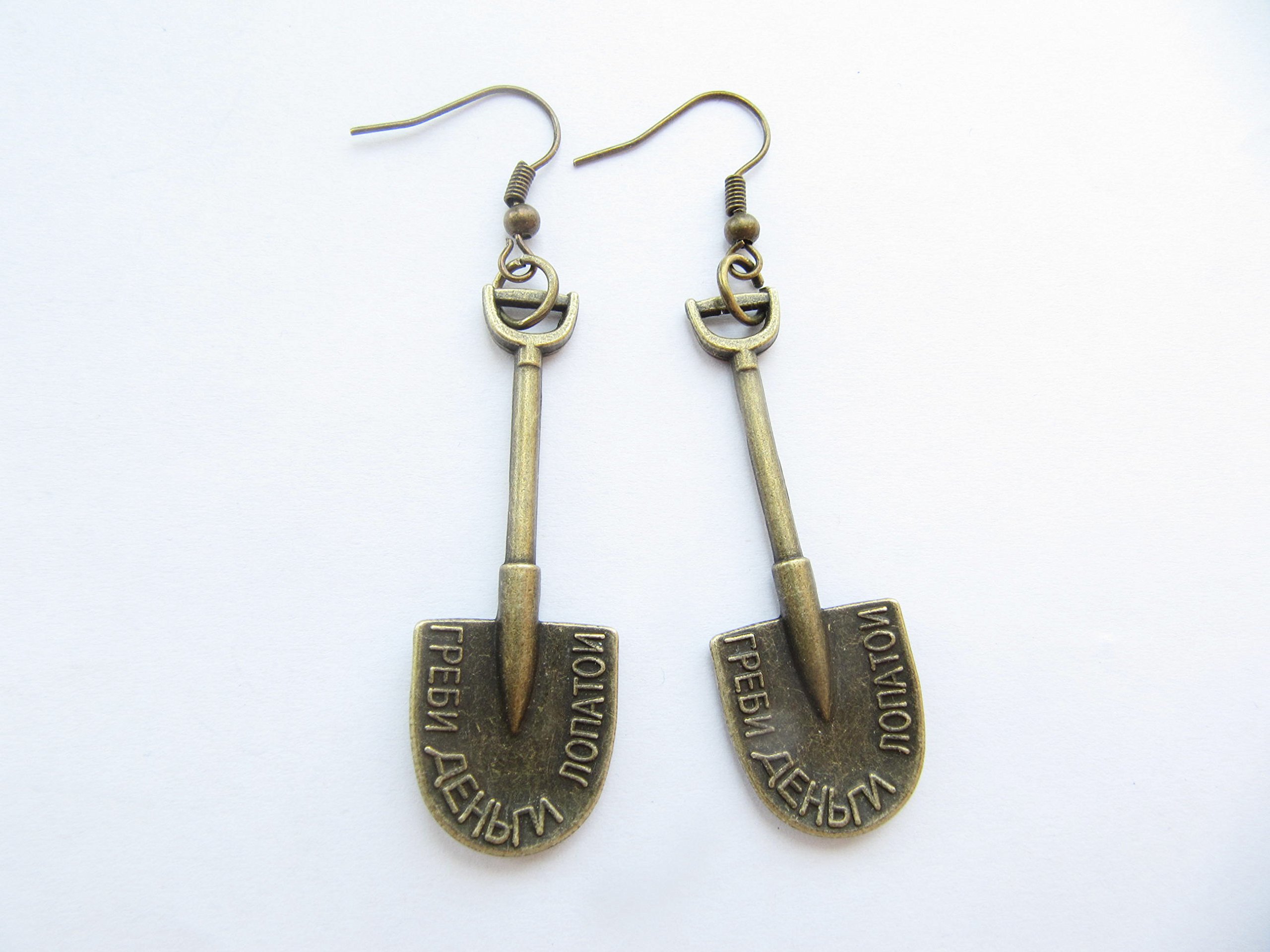 Hammer, Pliers, Wrench, Screwdriver, Hacksaw, Shovel Earrings - Unique Tool Jewelry for Women & Men - Perfect DIY & Construction Worker Gift - Great for Work, Cosplay & Everyday Wear