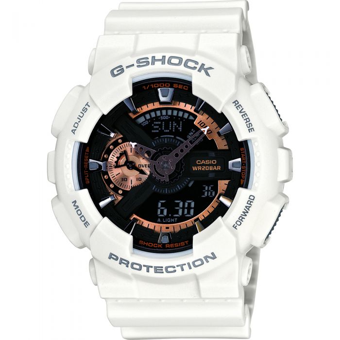 Casio G-Shock GA110RG-7A Digital Analog Watch for Men - Shock Resistant, Waterproof, LED Backlight - Perfect for Outdoor Sports, Hiking, and Adventure Activities