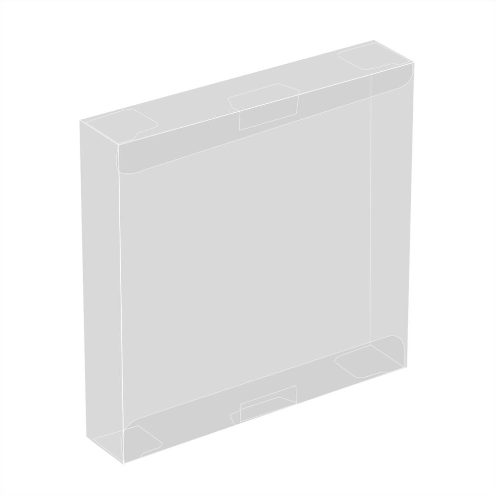 10Pcs Clear Scratch-Resistant Plastic Game Card Storage Cases for Game Boy & GBA - Protective Cartridge Holders for Nintendo DS, Switch Games - Perfect for Collectors & Travel Organization
