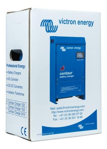 Victron Energy Centaur 12V 30A 3-Bank Marine Battery Charger - Perfect for Boats, RVs, and Off-Grid Power Systems