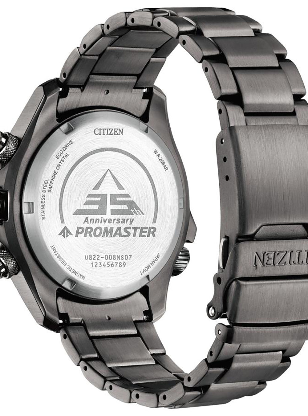 **CITIZEN PROMASTER Eco-Drive Men's Watch - 35th Anniversary Limited Edition JV1008-63E (Japan Movement) - Durable & Waterproof for Diving, Outdoor & Casual Wear**