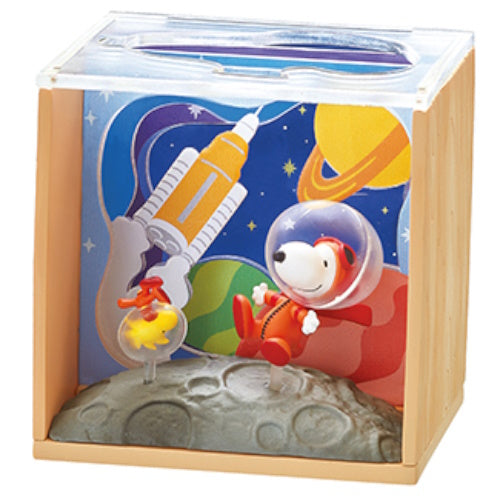 Peanuts Snoopy Scenery Box Vol. 01 - 3 Inch Collectible Toy by Re-Ment | Perfect for Display, Gift Giving & Anime Collectors