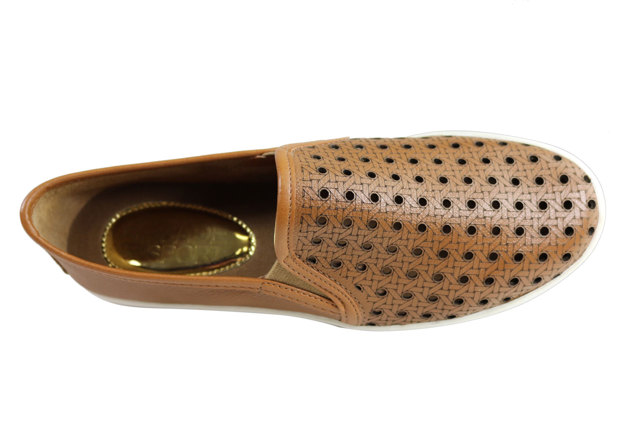 Orcade Lola Women's Comfortable Leather Casual Shoes - Handmade in Brazil - Perfect for Walking, Travel & Everyday Wear