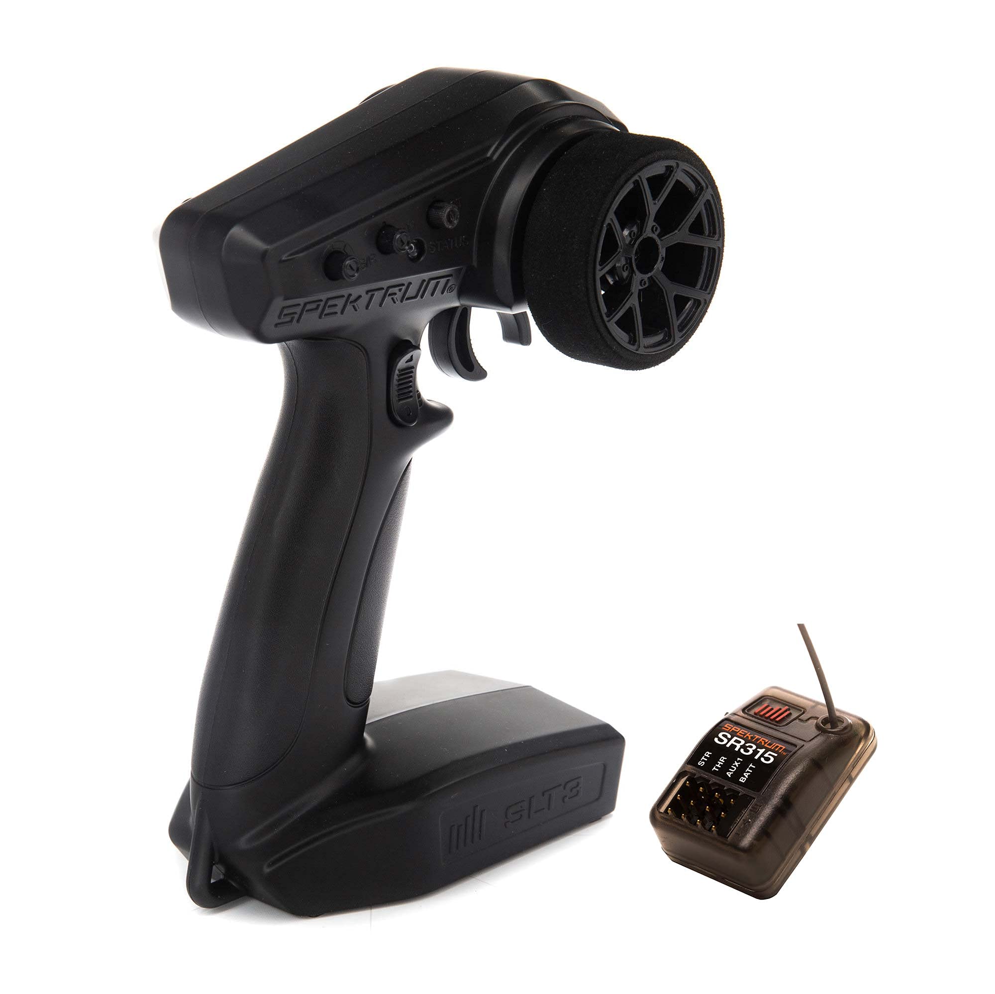 Spektrum SLT3 3-Channel SLT Radio System with SR315 Dual Protocol Receiver - Remote Control for RC Cars, Drones & Boats - Perfect for Racing & Hobby Enthusiasts