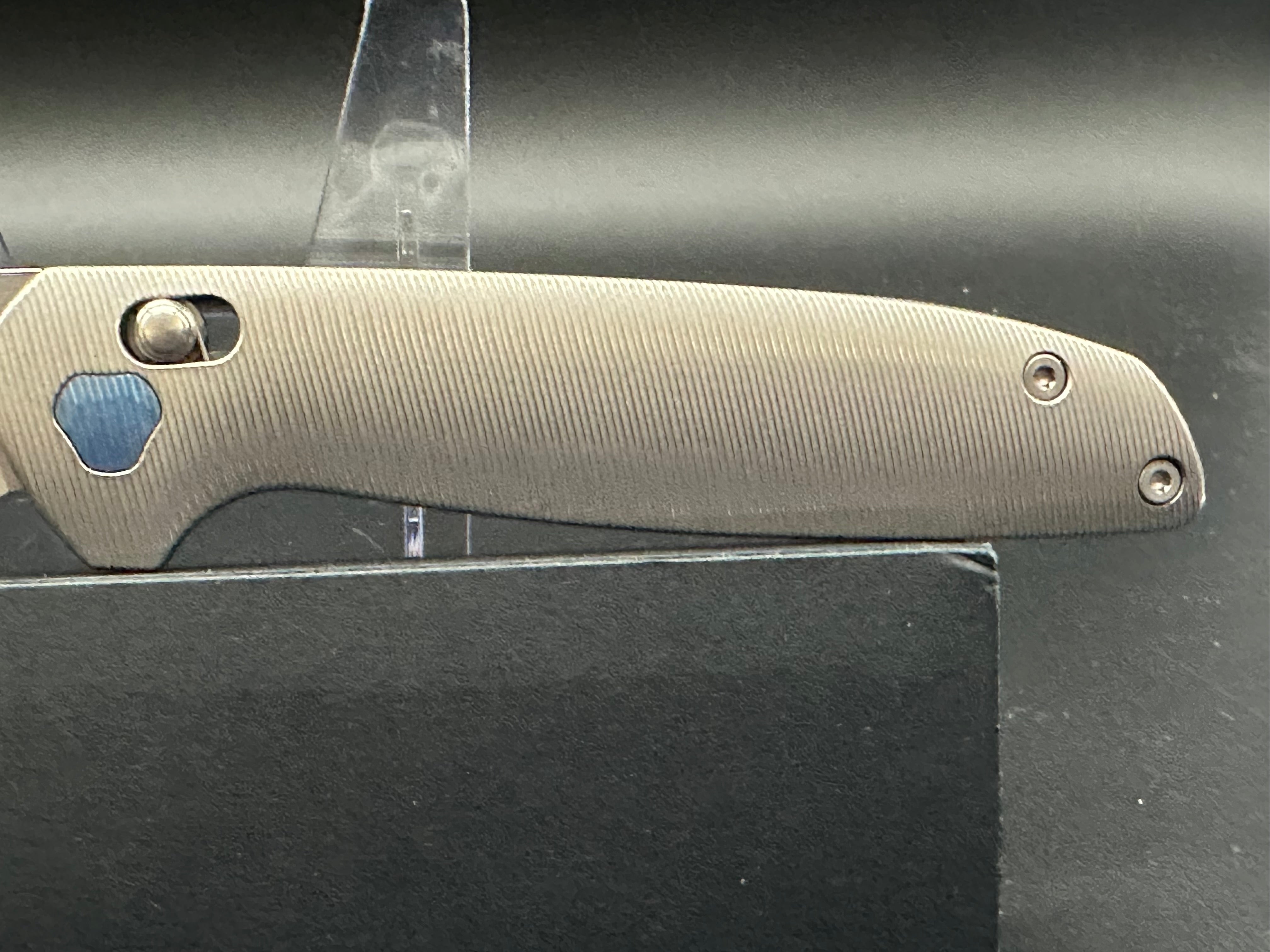 Tactical Knife Company Maverick Titanium Folding Pocket Knife - EDC, Outdoor Survival, Camping & Hiking Gear