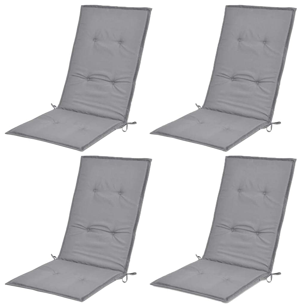 Outdoor & Indoor Bench Cushions Set of 4 - Waterproof Garden Chair Pads 47.2