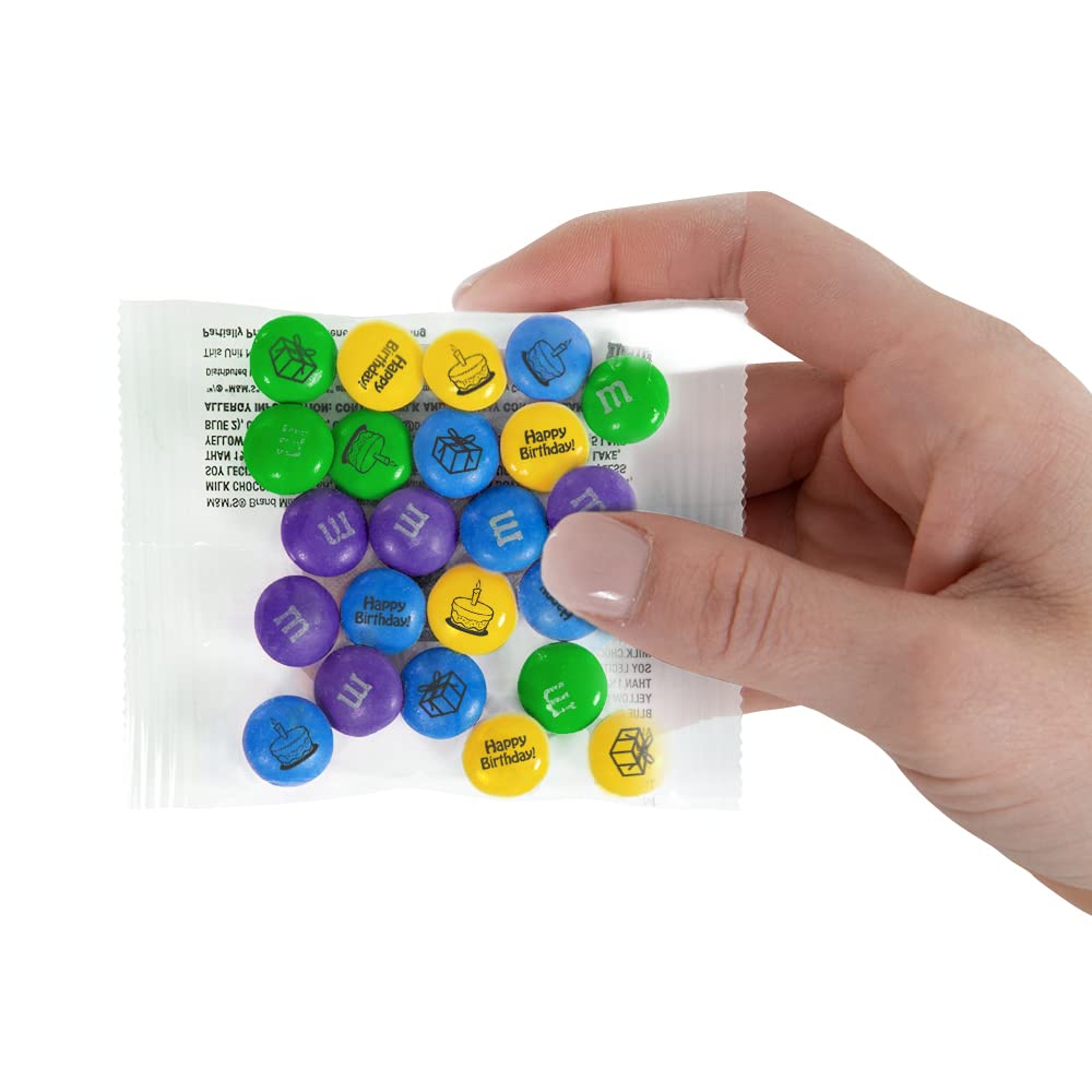 M&M'S Milk Chocolate Candy (20-Pack) - Perfect for Birthday Party Favors, Games & Giveaways | Bulk Chocolate Treats for Kids, Classroom Rewards & Holiday Celebrations