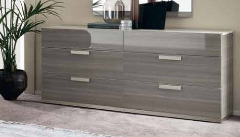 ALF IRIS BEDROOM COLLECTION - Modern Bedroom Furniture Set with Nightstand & Dresser - Perfect for Master Bedroom, Guest Room & Apartment Decor