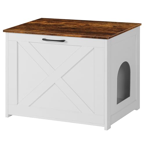 White+Rustic Brown