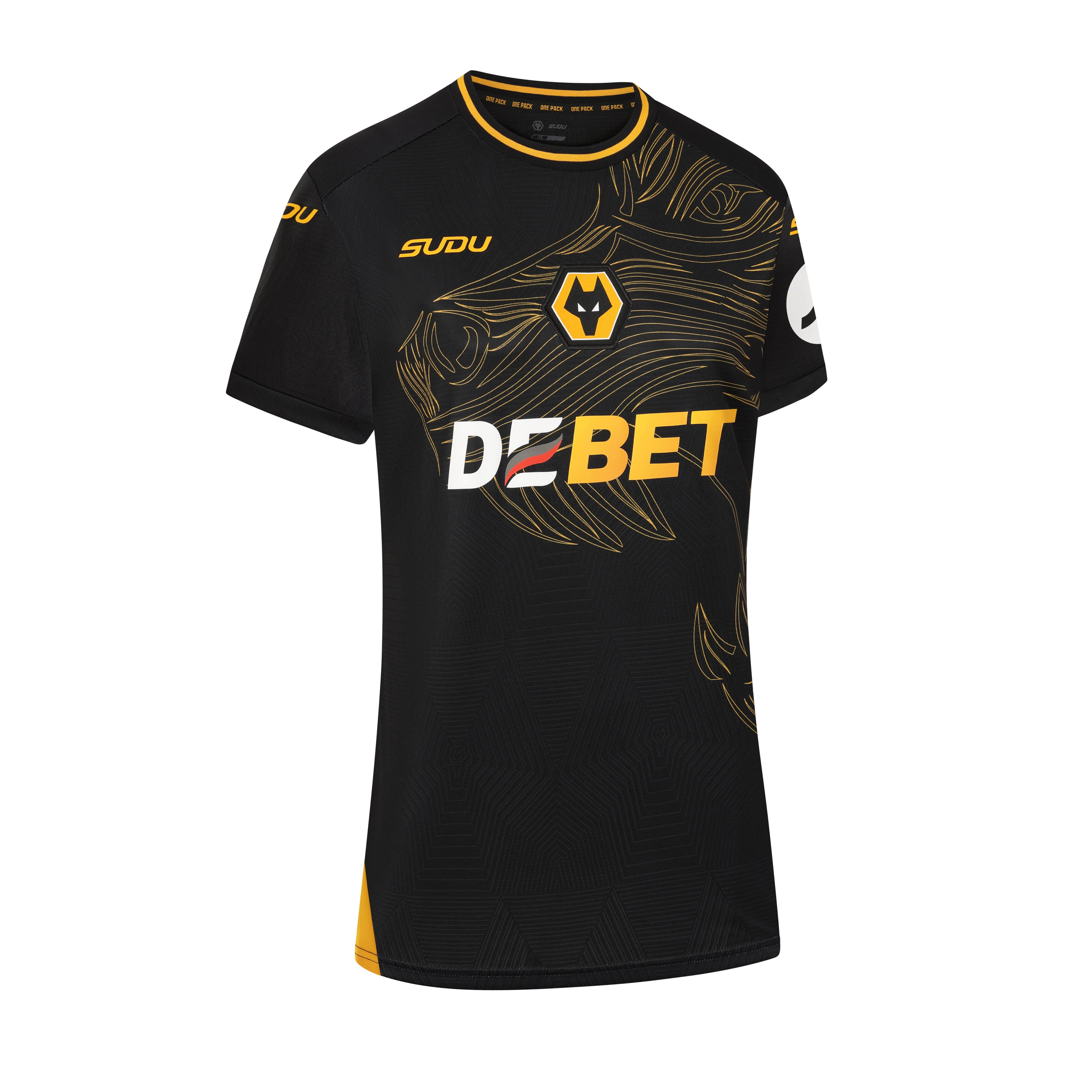 2024-2025 Wolves Women's Away Soccer Jersey - Official Team Shirt for Fans & Players | Perfect for Matchdays, Training & Casual Wear
