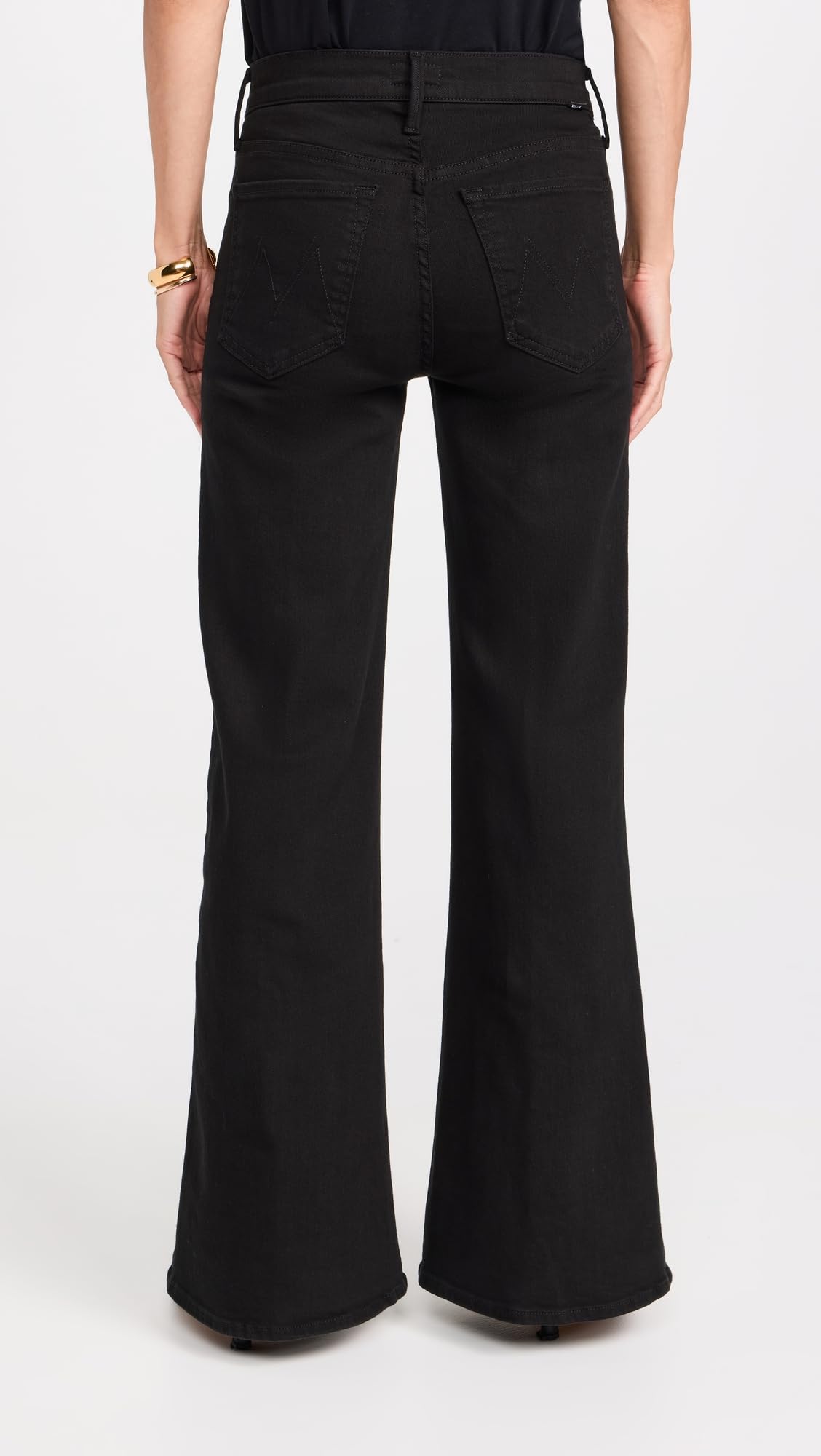 MOTHER Women's Petite Lil Twister Sneak Jeans - Comfortable Stretch Denim for Casual Wear, Work & Everyday Outfits