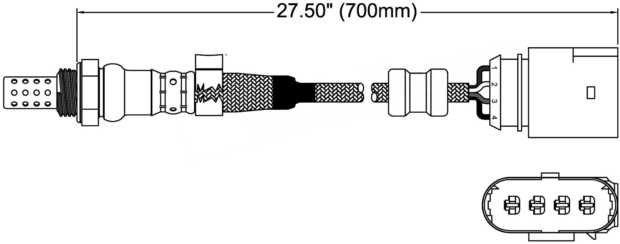 ACDelco Gold 213-3064 Heated Oxygen Sensor - Compatible with GM Vehicles - Improves Fuel Efficiency & Engine Performance - Perfect for Daily Commuting & Highway Driving