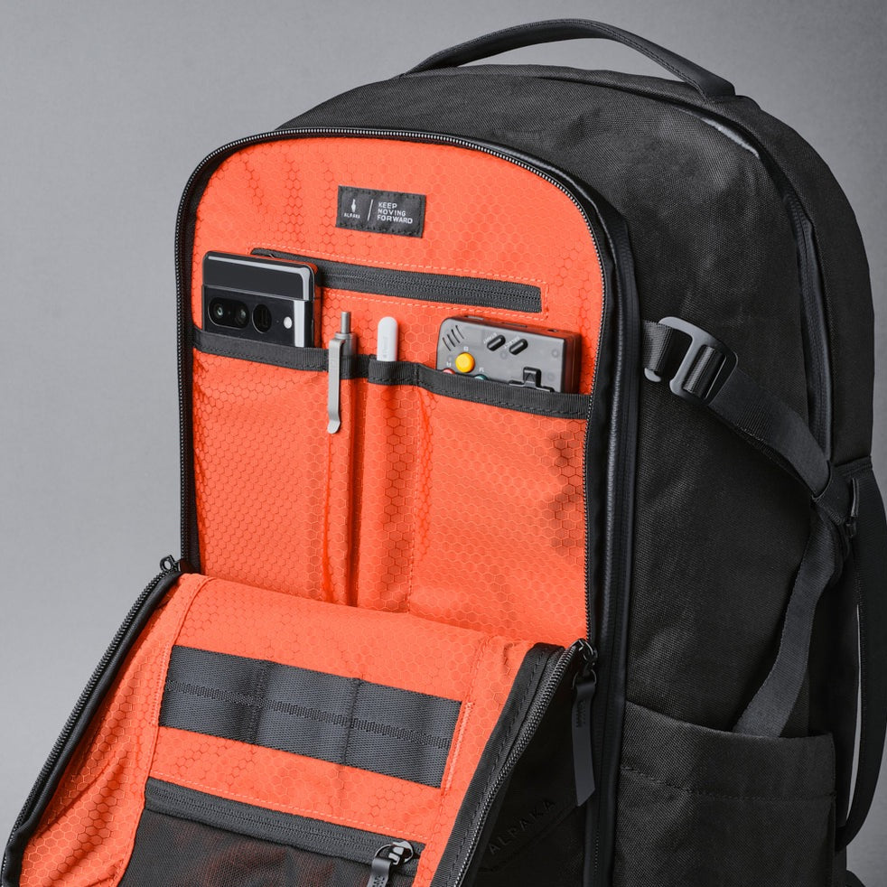 35L Elements Travel Backpack - Lightweight Waterproof Hiking Backpack for Men & Women - Perfect for Camping, Hiking, Business Trips & Airplane Carry-On