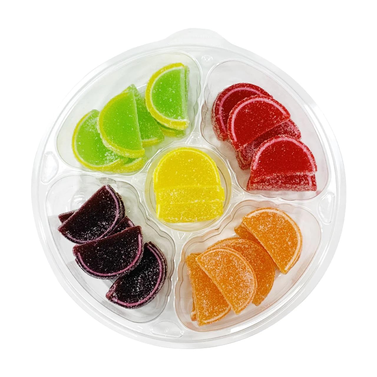 NY SPICE SHOP Jelly Fruit Candy - 2lb Assorted Fruit Slices Gummies - Old Fashioned Soft Candy for Sweet Lovers - Perfect for Parties, Gift Baskets & Movie Night Snacks