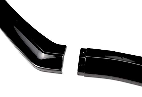 3PCS Front Bumper Lip Spoiler + 6PCS Side Skirt Extensions for 2015-2021 Subaru WRX STI | Universal 86
