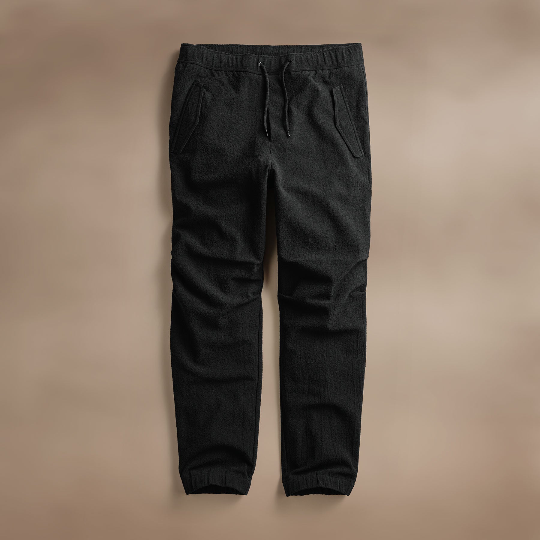 Stretch Flight Pants for Men - Comfortable & Durable Black Travel Pants for Flying, Hiking & Outdoor Adventures