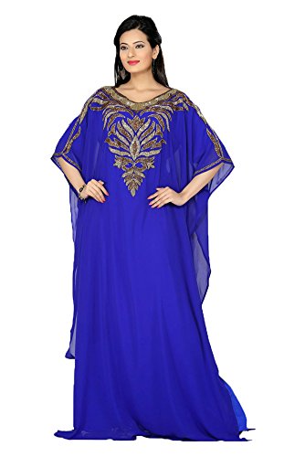 Stylish Kolkozy Women's Kaftan Dress - Elegant Dubai-Inspired Flowy Maxi Dress for Beach, Vacation & Summer Outfits | Perfect for Resort Wear, Poolside Lounging & Boho Fashion