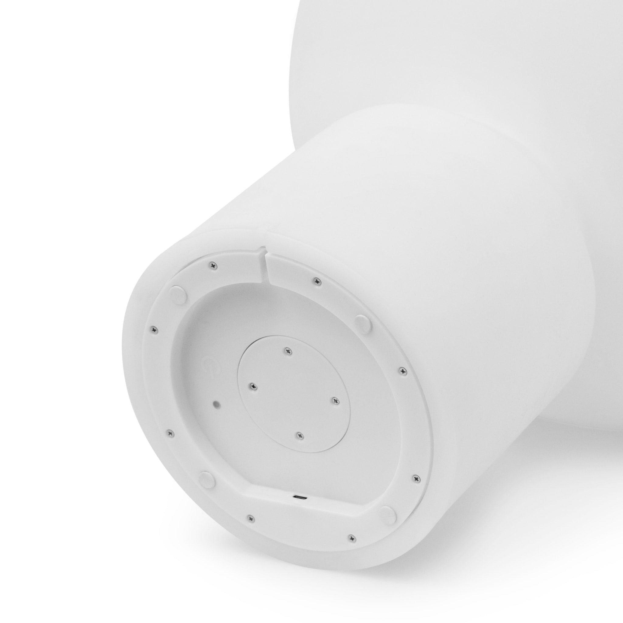 NORMANN COPENHAGEN Yo Portable Floor Lamp - Large 60cm White Modern LED Light for Living Room, Bedroom & Office Decor