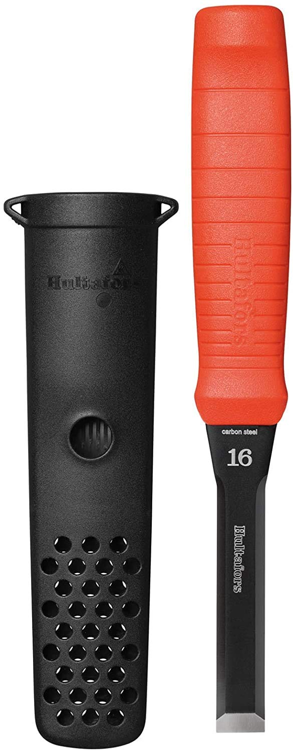 Hultafors 390043 EDC 16 Chisel - High-Quality Carpenter Chisel for Woodworking, DIY Projects & Professional Use | Durable Steel Blade & Ergonomic Handle for Precision Carving, Cutting & Shaping