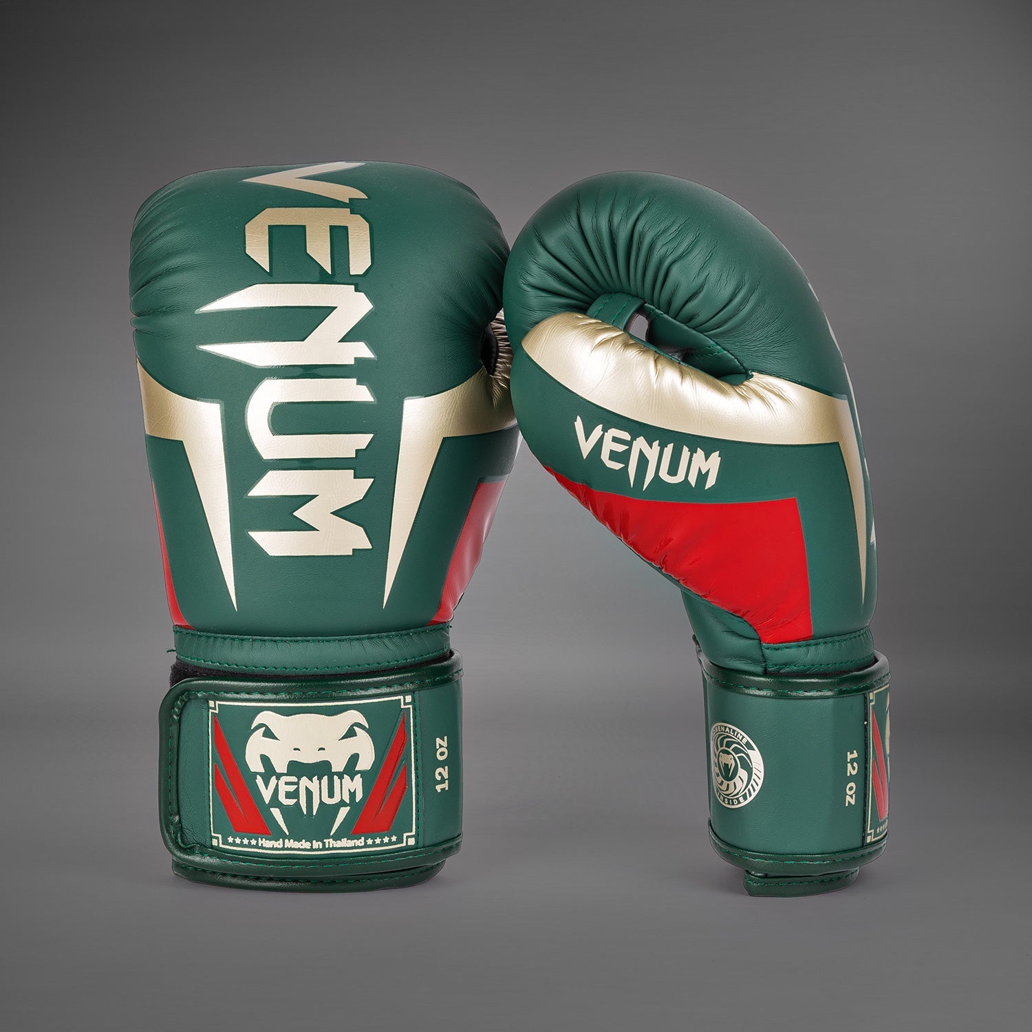 Venum Elite Boxing Gloves - Special Edition Green | Professional Training & Sparring Gear for MMA, Kickboxing & Fitness Workouts