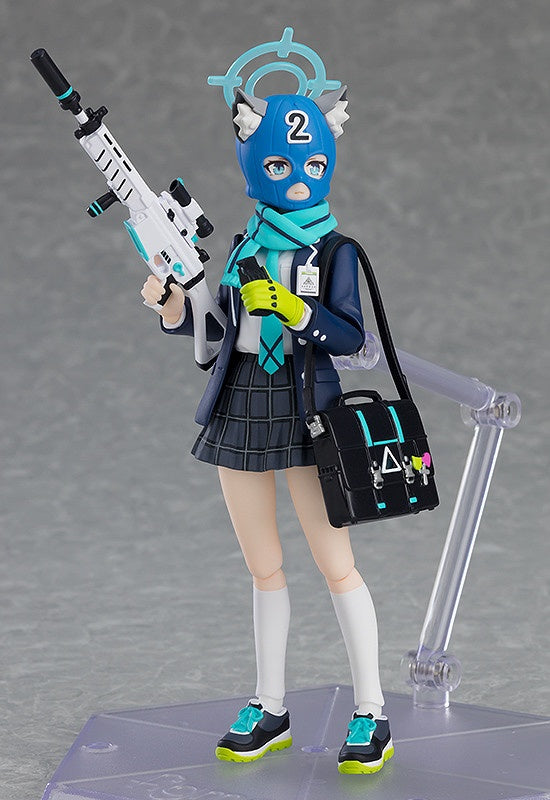 Blue Archive Shiroko Sunaookami Figma #567 Action Figure - Perfect for Anime Collectors, Display, and Cosplay