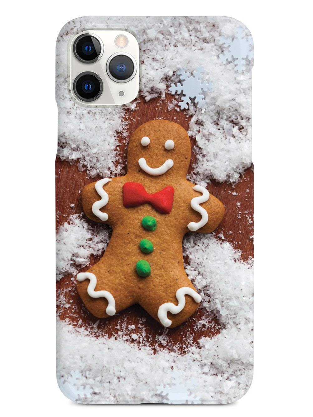**Inspired Cases for iPhone 12 Pro Max - 3D Textured Protective Phone Cover with Gingerbread Snow Angel Design | Shockproof & Anti-Scratch | Perfect for Daily Use, Travel & Holiday Gifts**