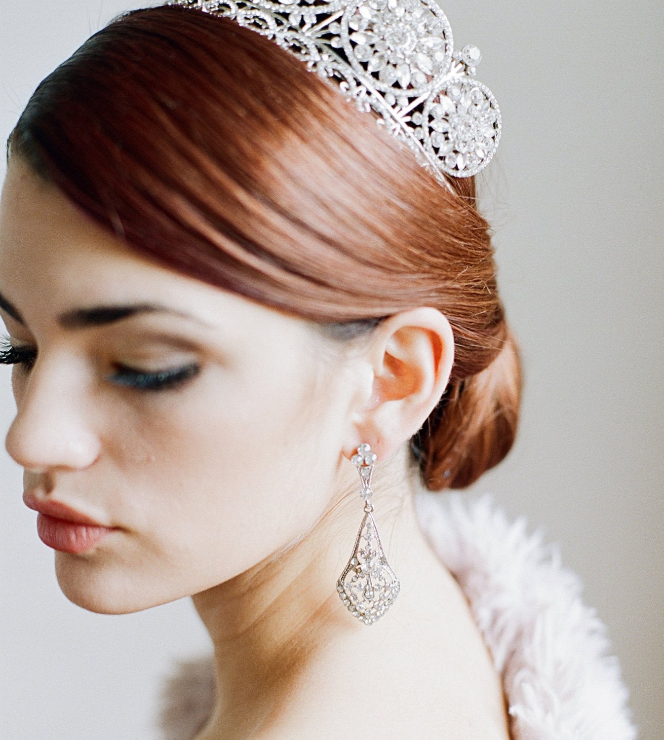 ZOE Bridal Drop Earrings – Elegant Wedding Jewelry for Brides, Bridesmaids & Formal Events | Perfect for Weddings, Prom & Evening Occasions