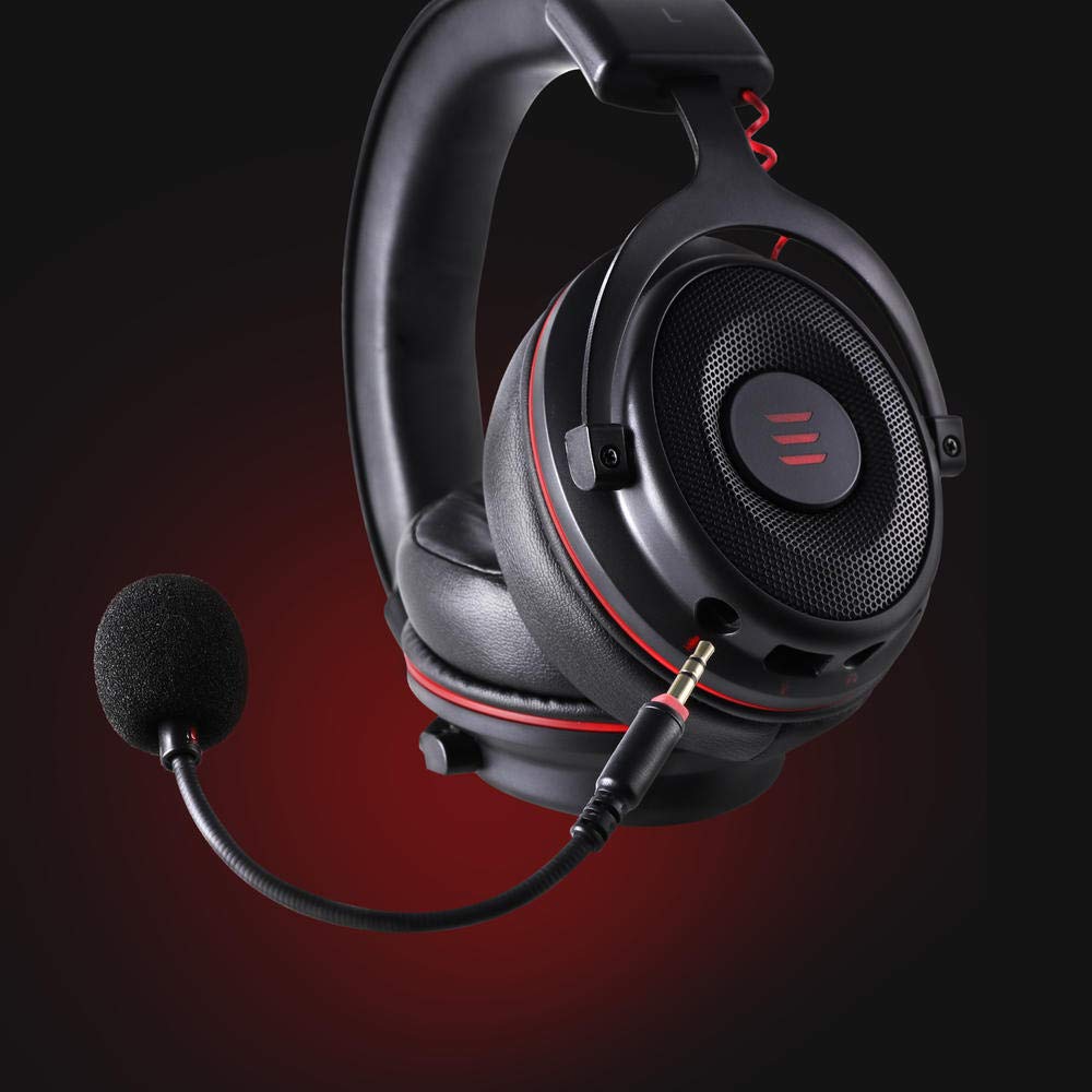 ADITAM 7.1 Virtual Surround Sound Gaming Headset with Noise Cancelling Mic - Wired Over-Ear Headphones for PC, Xbox, PS4 - Ultra Comfortable for Long Gaming Sessions & Online Meetings