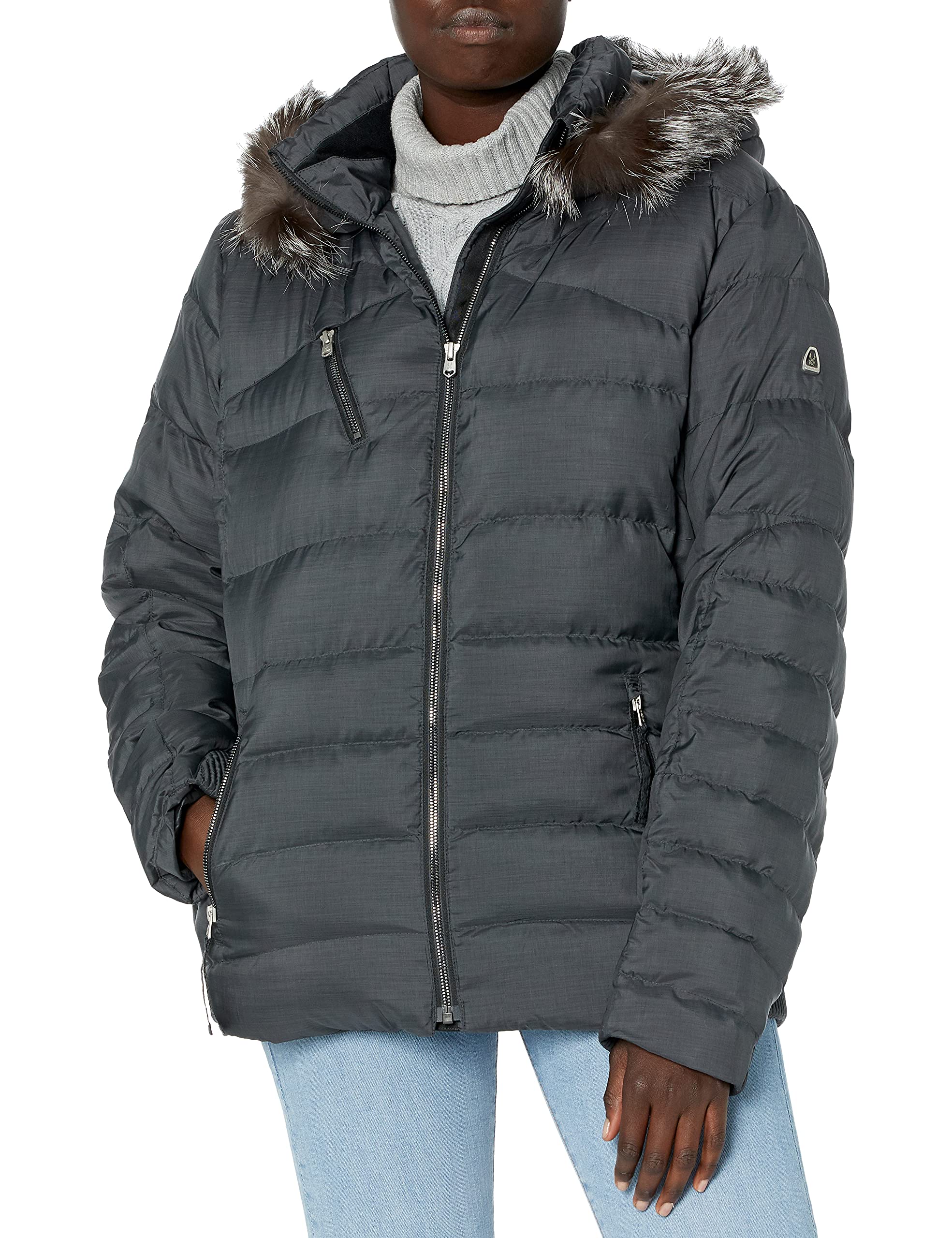 Spyder Women's Aimie Insulated Winter Coat - Waterproof Ski Jacket for Cold Weather, Hiking & Outdoor Activities