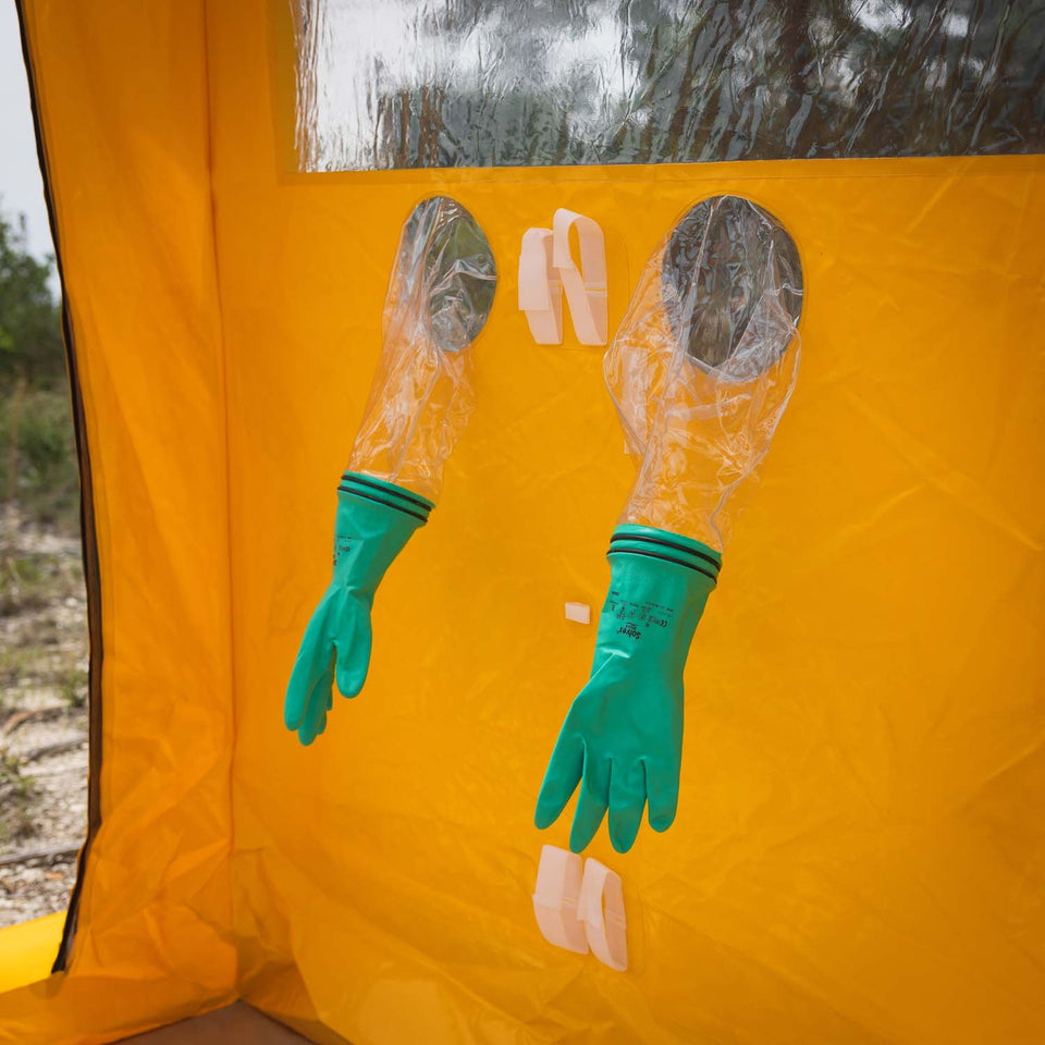 MIRA Safety DS1 Portable Emergency Decontamination Shower for Chemical Spills & Hazmat Situations - Ideal for First Responders, Industrial Workers & Outdoor Safety Kits