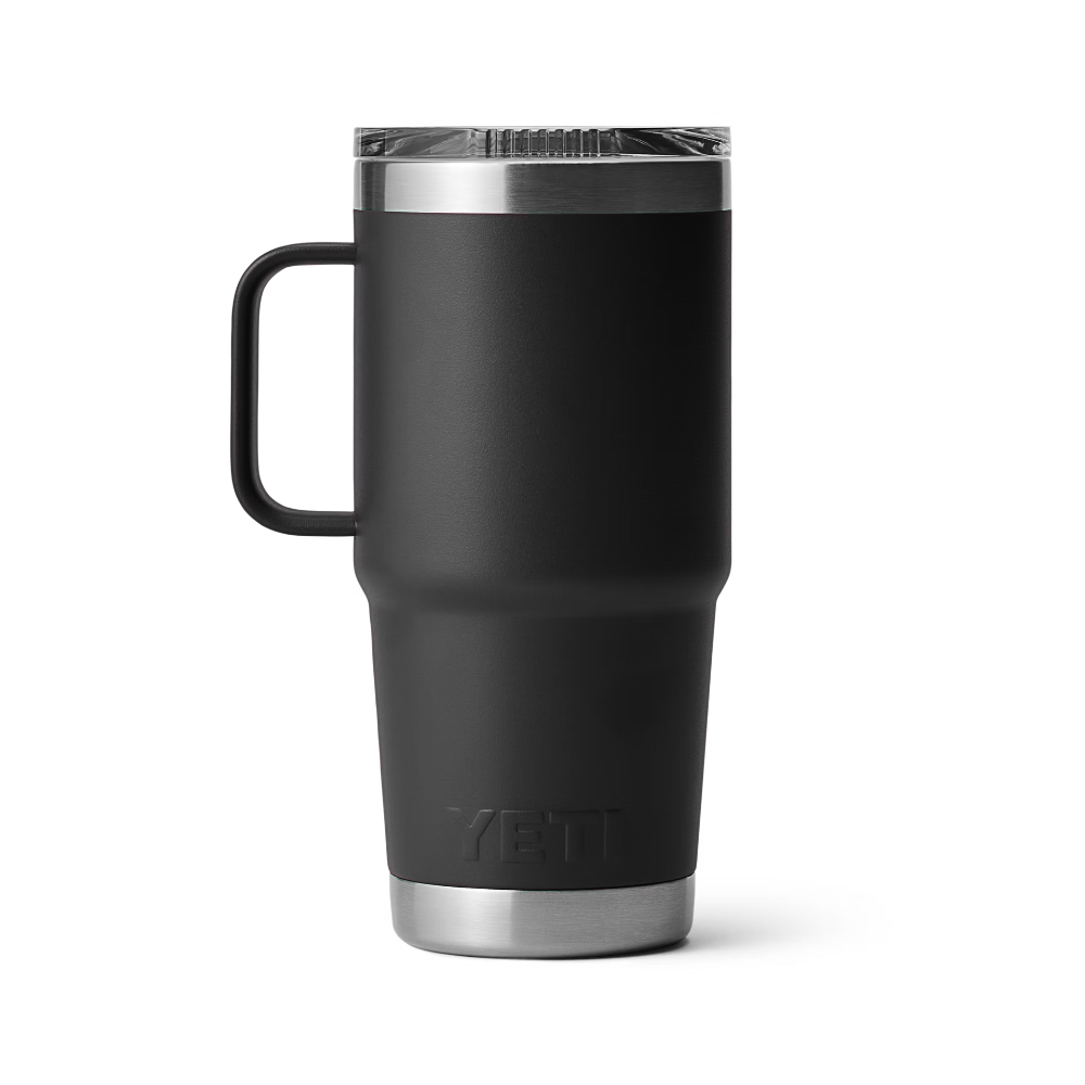 20 oz Rambler Travel Mug with Stronghold™ Lid - Leak-Proof Insulated Stainless Steel Tumbler for Coffee, Tea & Hot/Cold Drinks - Perfect for Commuting, Camping & Outdoor Adventures