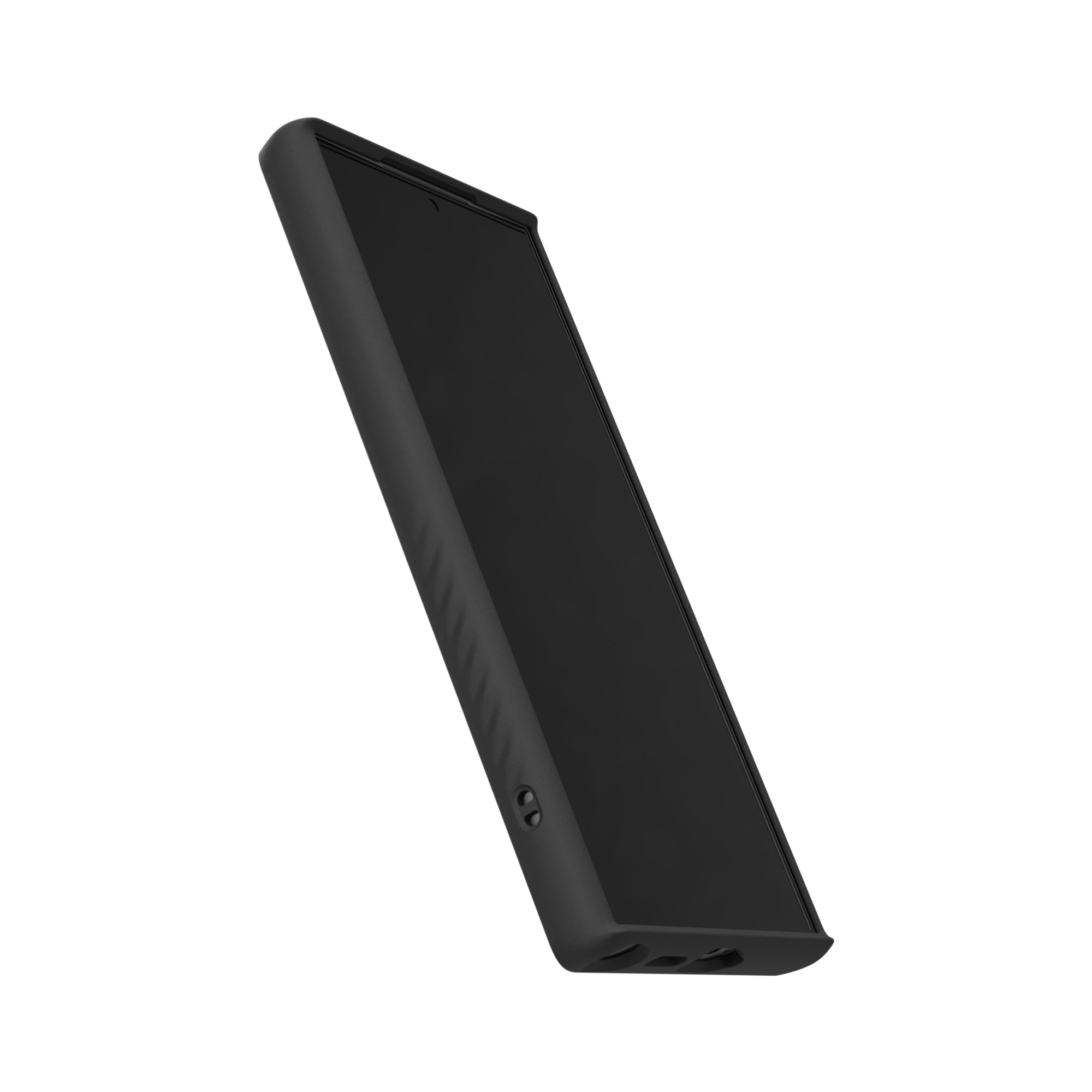 MagSafe Compatible Black Leather iPhone Case for iPhone 14/13/12 Pro Max - Premium Slim Protective Cover with Magnetic Alignment (Perfect for Work, Travel & Everyday Use)