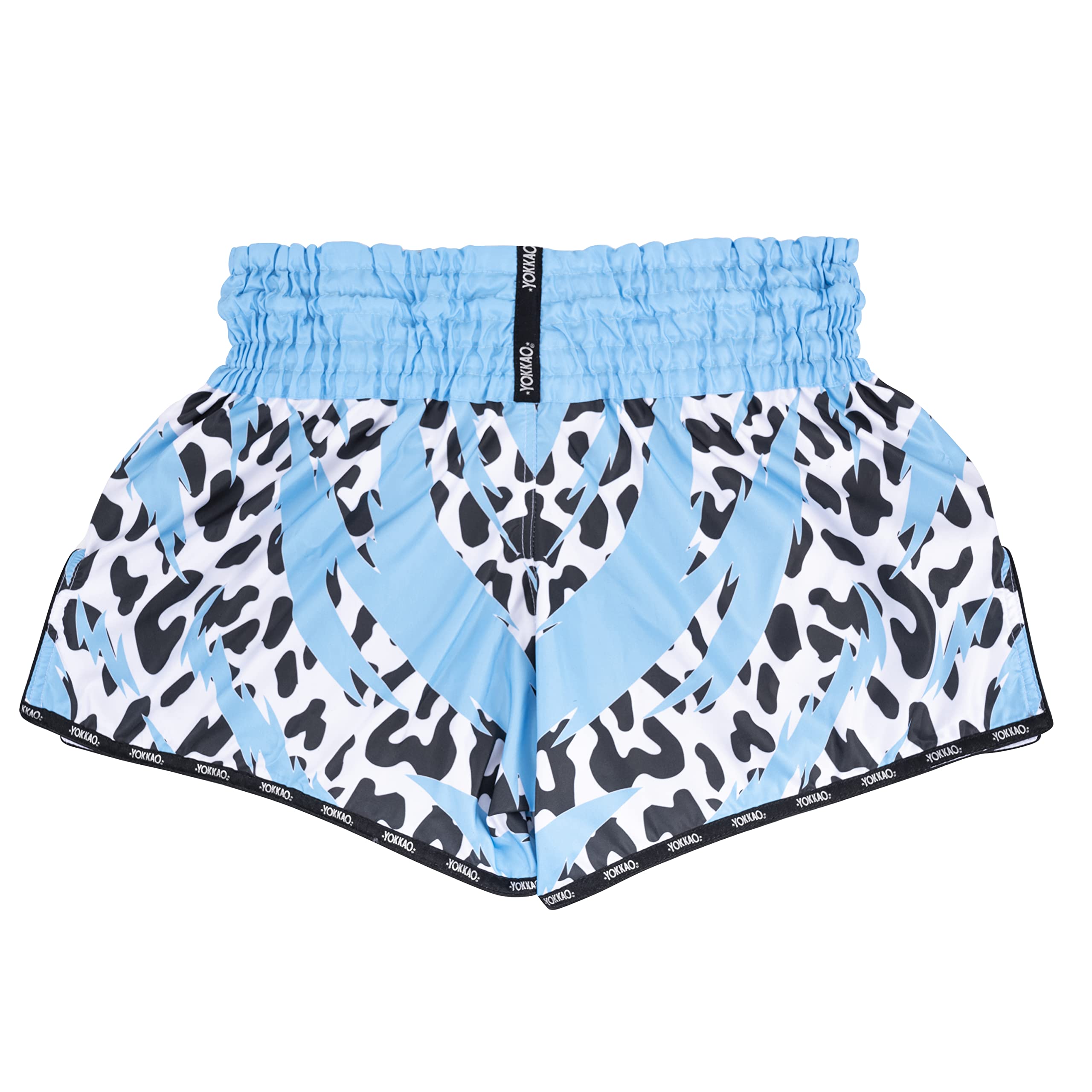 YOKKAO Muay Thai Boxing Shorts for Men & Women - Premium Satin MMA Shorts for Training & Competition | Perfect for Kickboxing, Muay Thai & MMA Fighting | Gym Workout & Martial Arts Apparel