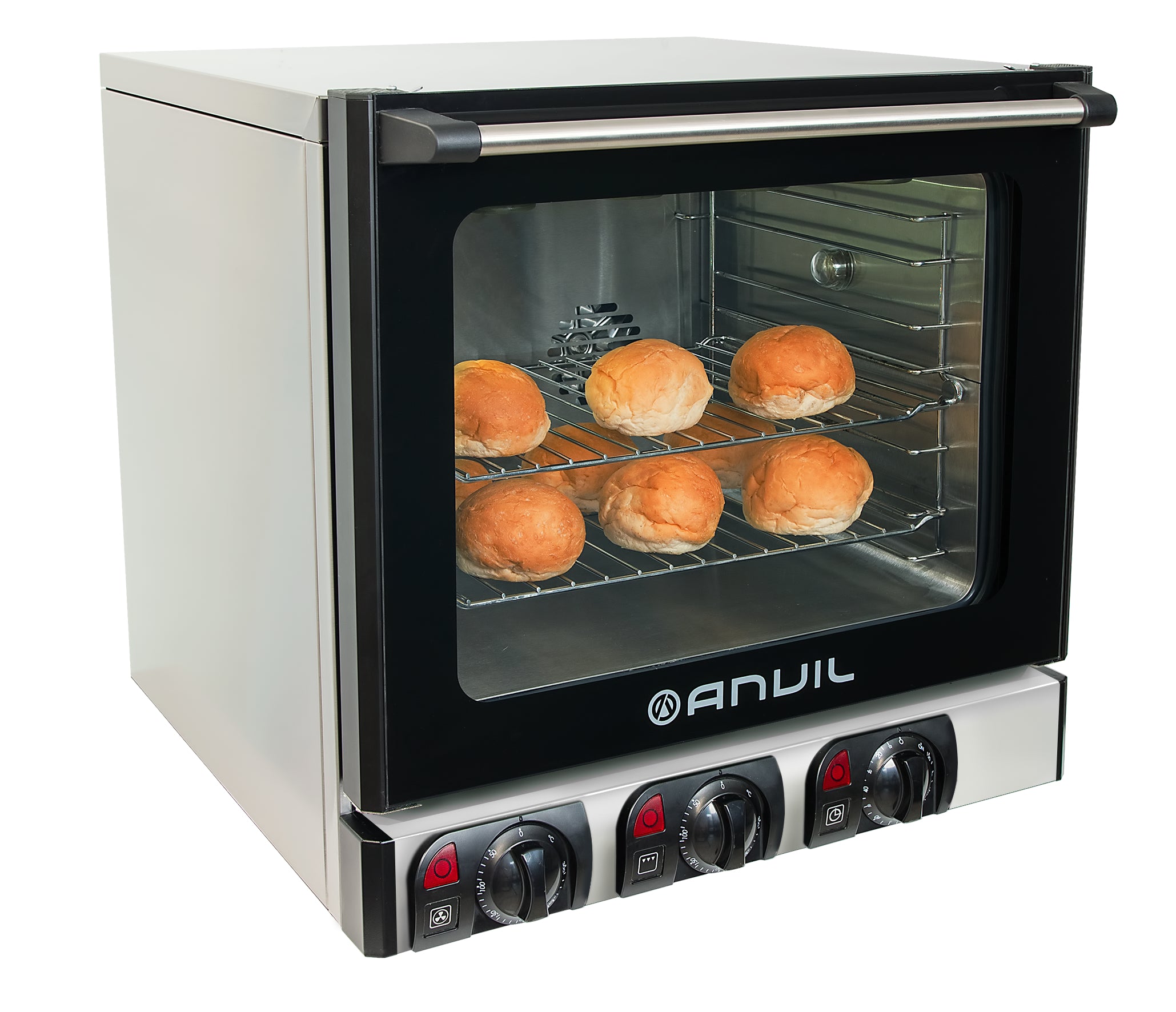 Anvil Convection Oven With Grill COA1004 - Countertop Electric Oven with Rotisserie & Baking Functions for Home Kitchen, Perfect for Roasting, Baking, and Grilling Meals