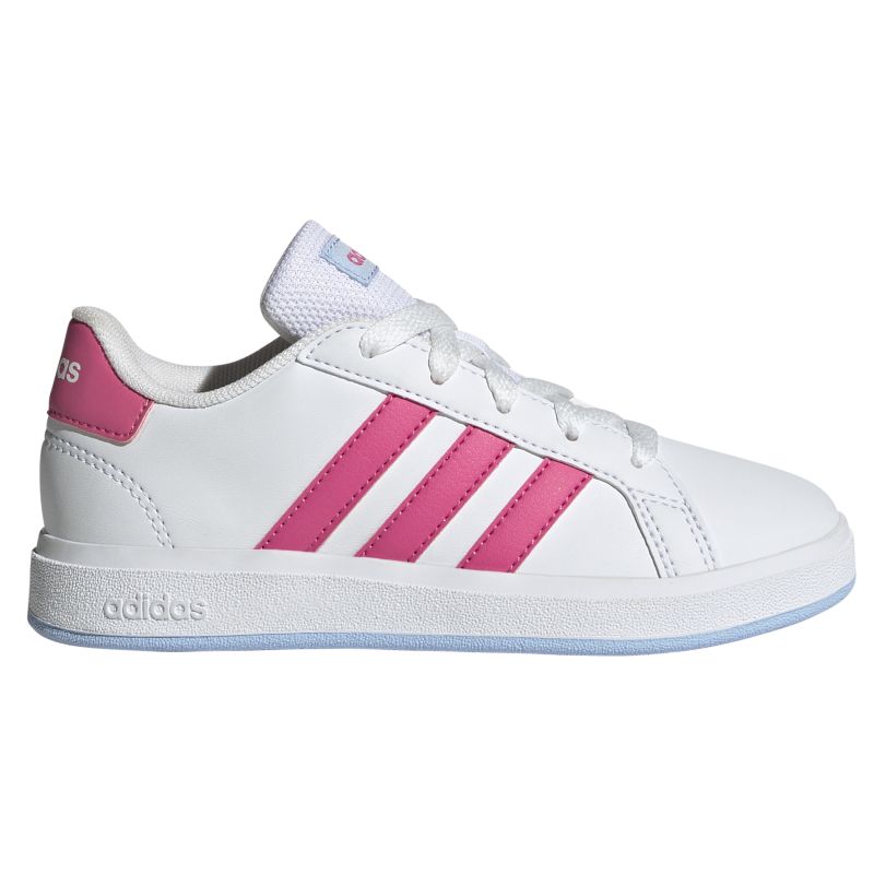 Adidas Grand Court 2.0 Kids Sneakers - Comfortable Casual Shoes for Boys & Girls - Perfect for School, Playground & Everyday Wear