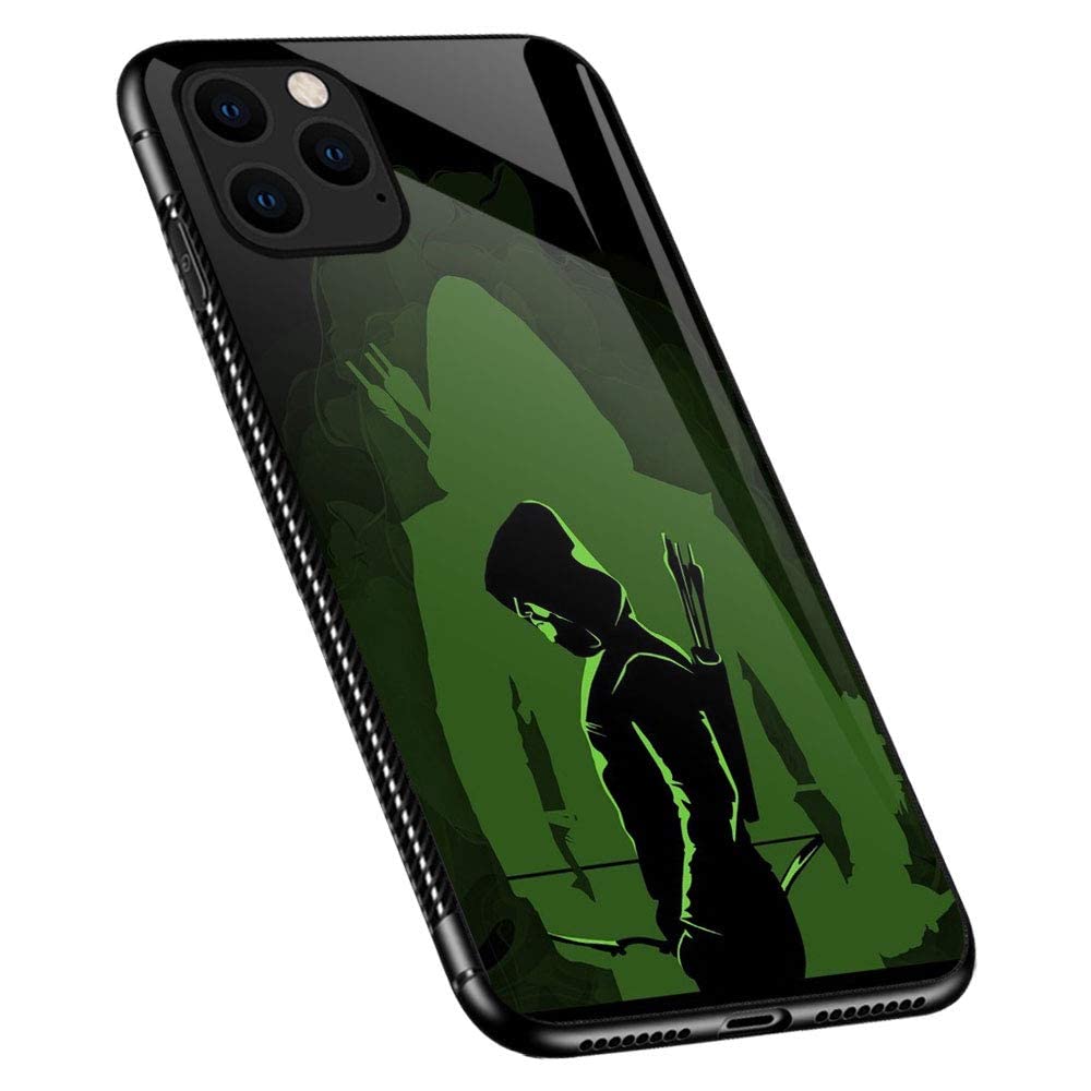 Premium Shockproof iPhone 11 Case - Soft Silicone TPU Cover with Green Jacket Pattern for Girls & Boys | Ultra Protection, Non-Slip Back | Perfect for School, Travel & Everyday Use - Compatible with Apple iPhone 11