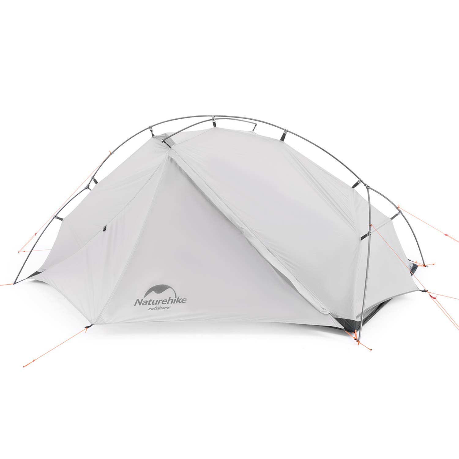 Naturehike Vik 1-2 Person Ultralight Backpacking Tent - 3 Season Lightweight Waterproof Camping Tent for Outdoor Adventures, Hiking & Mountaineering (2.6lbs) with Footprint - Perfect for Backpacking Trips & Wilderness Camping