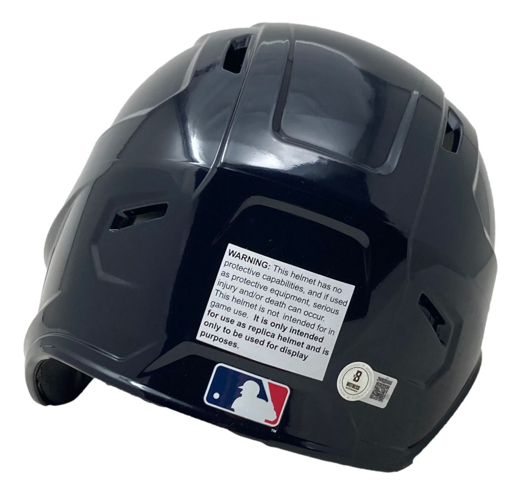 Manny Ramirez Autographed New York Yankees Full Size Batting Helmet - Authentic Signed Baseball Memorabilia - Perfect for Yankees Fans, Sports Collectors and Home Display