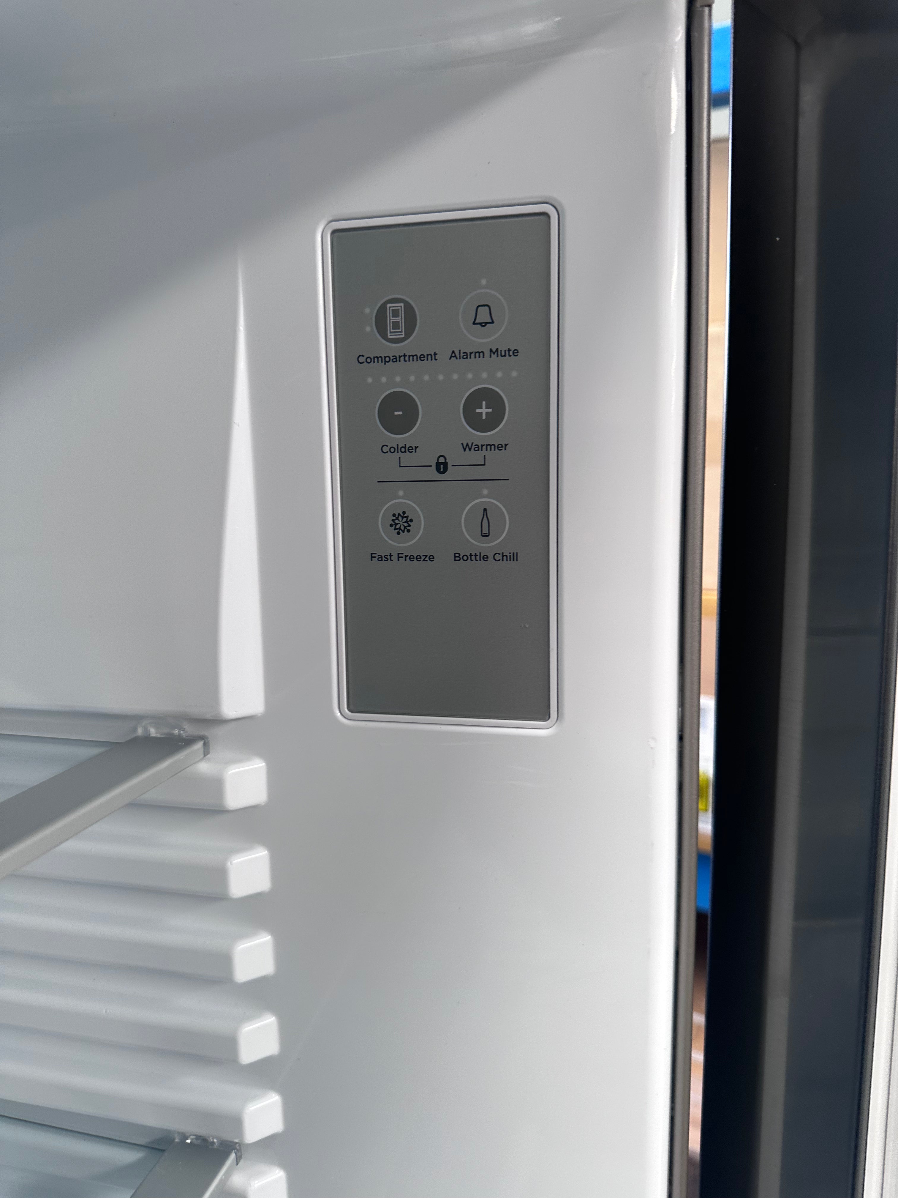 Fisher & Paykel Series 5 494L Bottom Mount Refrigerator - Black Stainless Steel RF522BRPB6 [Factory Second] | Energy Efficient French Door Fridge for Modern Kitchen & Open Plan Living