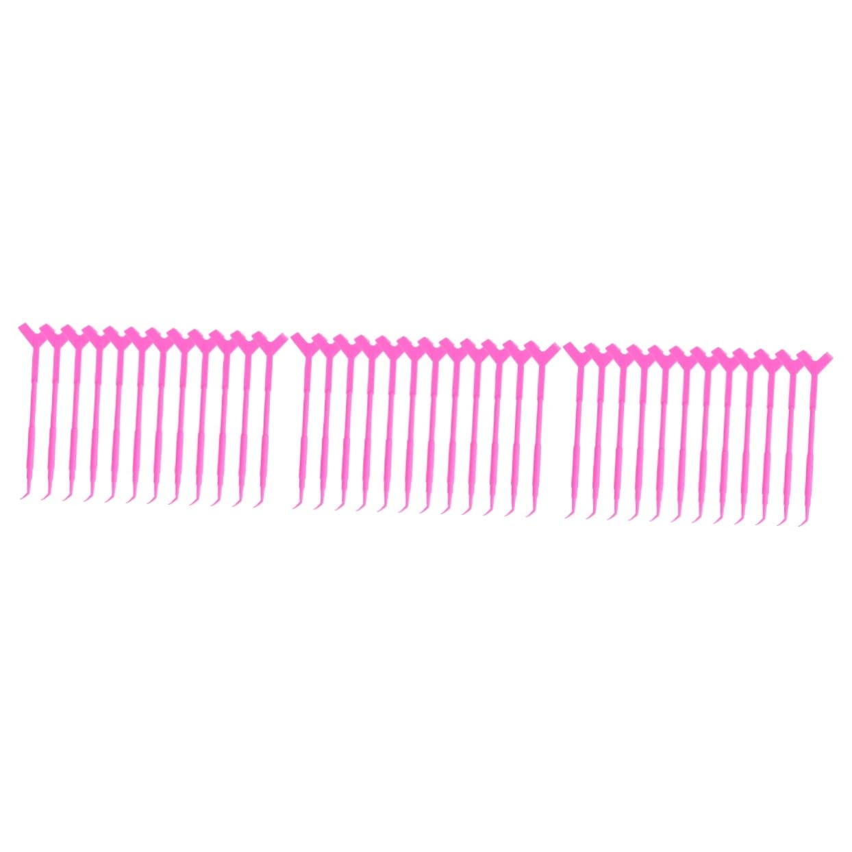 FOMIYES 36 Pcs Y-Shaped Eyelash Brush Set - False Eyelash Separator, Mascara & Lash Extension Tools for Lifting, Curling & Perfect Makeup Application | Ideal for Salon, Home Use & Professional Makeup Artists